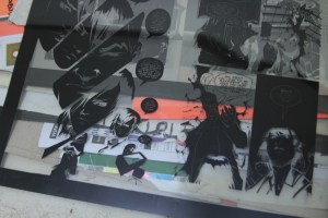 Detail of offset printing, VisPrint Publication (Manila, Philippines)